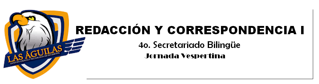 Redacción y Correspondencia I