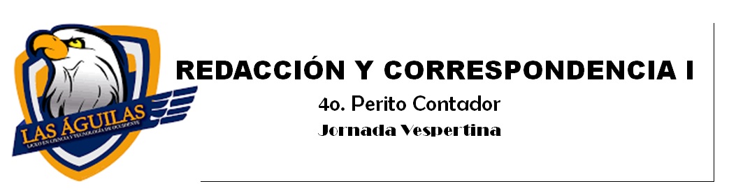 Redacción y Correspondencia